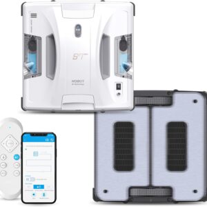 HOBOT S7 Pro Dual Mop Polish Hand Wiping Tec Window Cleaning Robot, 15nm Dual Ultrasonic Spray, 4800Pa Suction, App & Remote Control | for...